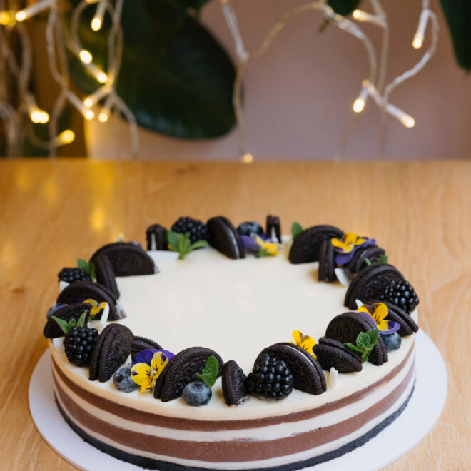 Oreo cheesecake 2 Oreo cheesecake