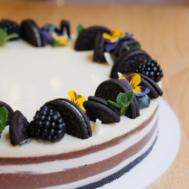 Oreo cheesecake